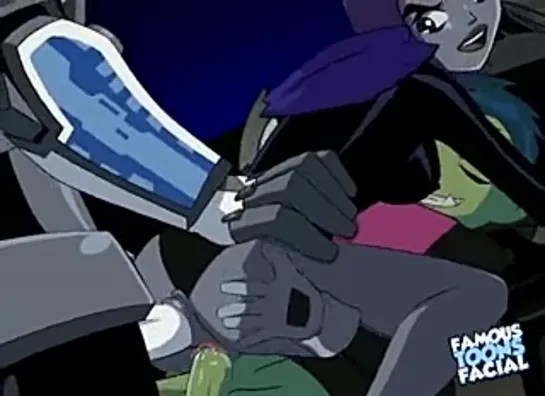 Teen Titans - Raven Gang Bang XXX +18