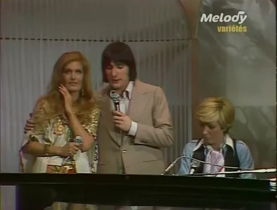 Dalida - Toi c'est pas pareil (duo Serge Lama) 23.04.1978 (Les rendez-vous du dimanche (TF1) #