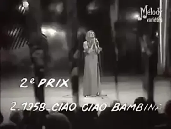 Dalida - Ciao ciao bambina 04.04.1972 (Cadet rousselle (2e chaine) #