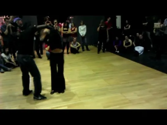 Salsa & Zouk Congress in Amsterdam 2012. Подробный workshop Ray & Pauline. Part4