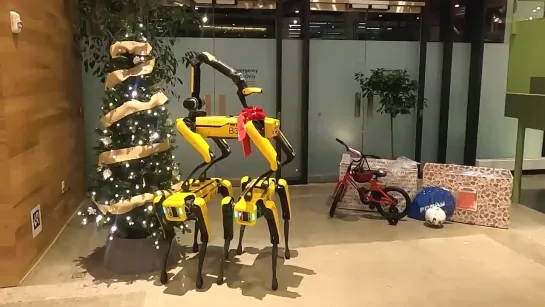 Trees Company _ Happy Holidays from Boston Dynamics