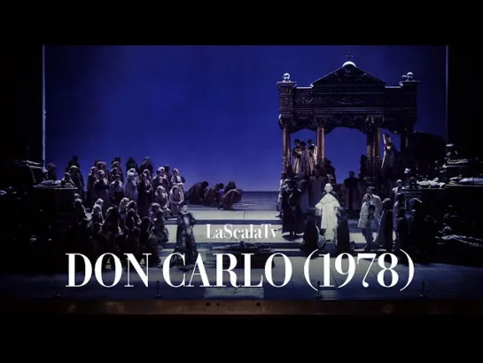 Don Carlo -  Domingo- Bruson-Price-Obraztsova- Nesterenko-Abbado- Teatro alla Scala  07.01.1978