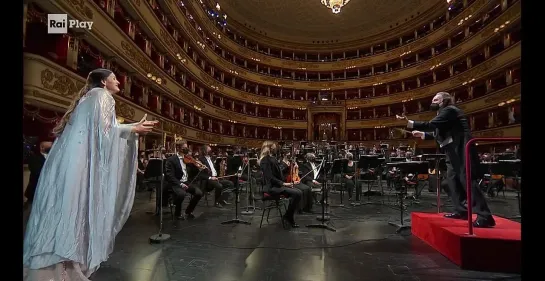 Ла Скала - Концерт в честь 75 Годовщины Открытия театра после 2МВ / Il Maestro Chailly riapre La Scala - 11-05-2021