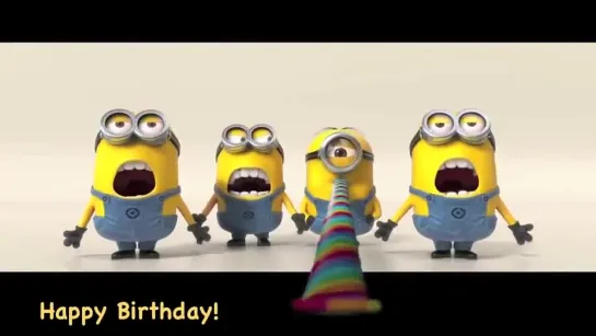 Happy Birthday To You! | Minions