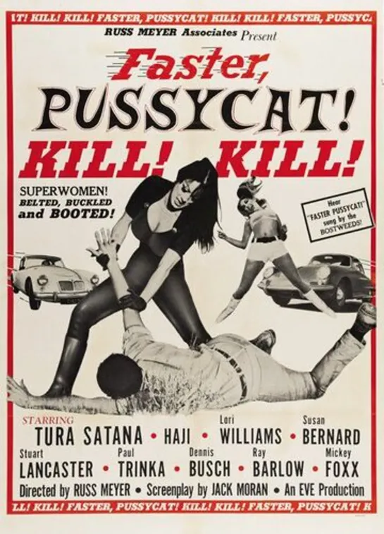 Быстрее, кошечка! Убей, убей! /  Faster, Pussycat! Kill! Kill! (1965)