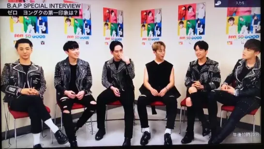 "B.A.P LOE 2016 World Tour Japan Awake" - Interview cut