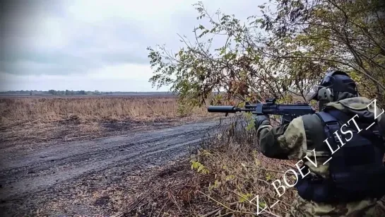 Без ⚡⚡Кадры работы военных связистов ЮВО в зоне проведения СВО.  Без связи нет управления, а без управления нет победы.