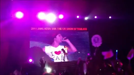 Jang Keun Suk • ASIA TOUR THE CRI SHOW in THAILAND (Fan cam)