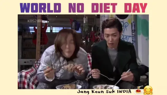 Jang Keun Suk • So adorable • Happy WorldNoDietDay 6th May