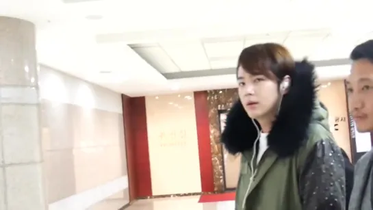 Jang Keun Suk • Going abroad ✈ Gimpo International Airport, 2015.1.14