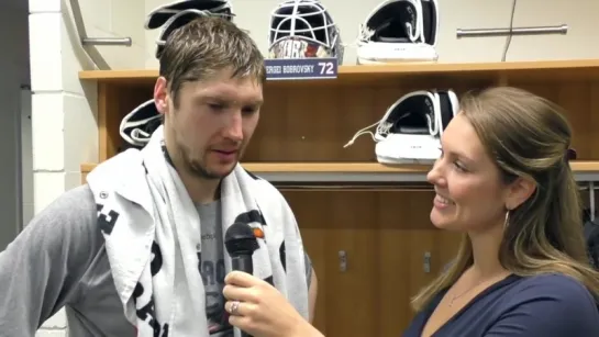 Olga Meets Sergei Bobrovski - #IIHFWorlds Pre-Game