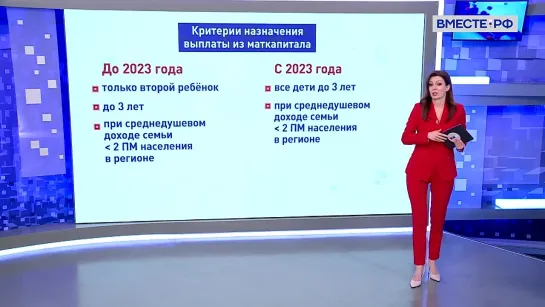 На законных основаниях. Выплаты из маткапитала в 2023 году