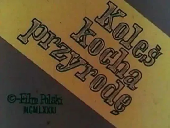 Бездельник на природе / Koleś kocha przyrodę (1981)