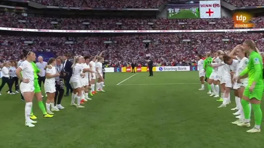 Ftbol - Campeonato de Europa femenino Final Inglaterra - Alemania