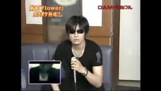 GACKT - Flower karaoke by... GACKT!