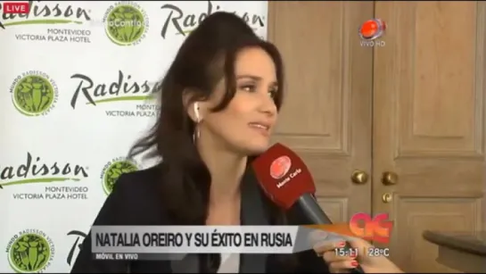 Natalia Oreiro - Interview for Algo Contigo - 14.11.2016