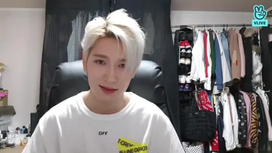 180528 V LIVE / Seyoung is alone at home♡♡