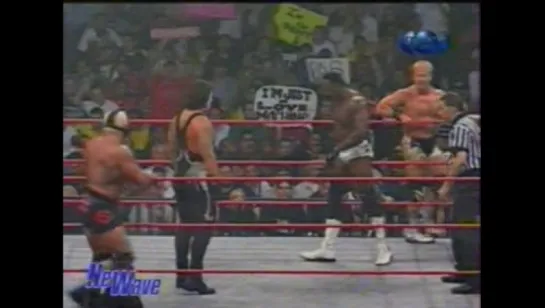 Nitro 10-02-00 Jeff Jarrett and Booker T vs. Scott Steiner and Sting