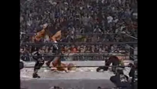 Spring Stampede 1999 - DDP vs Ric Flair vs Hulk Hogan vs Sting (World Title Match with Macho Man as the special ref.)