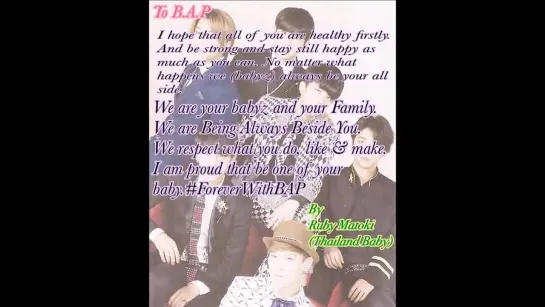 [FANVID] [#ForeverWithBAP] ♥ From BABYs, to B.A.P ♥