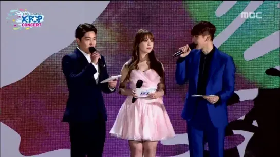 151026 K-POP  KARA Youngji MC Cut @ Incheon K-Pop Concert 2015