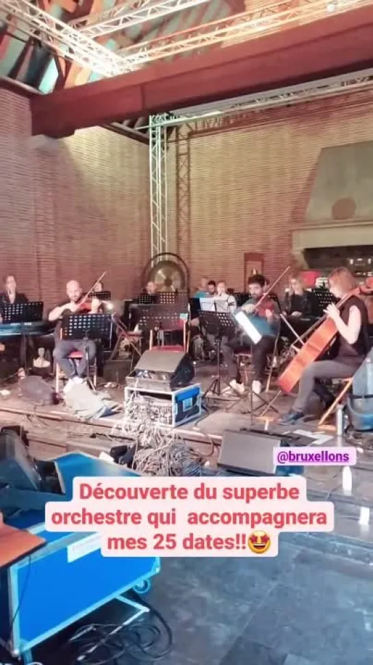 Elisabeth Bruxelles orchestra rehearsal1