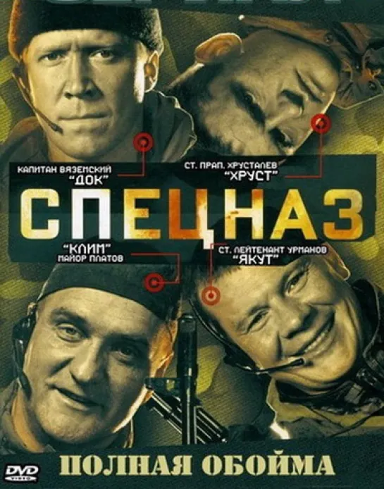 Спецназ 6, 7 серии (Боевик, Военный, 2003) 720 HD