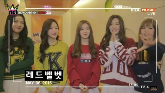 150506 Red Velvet @ Show Champion opening clip