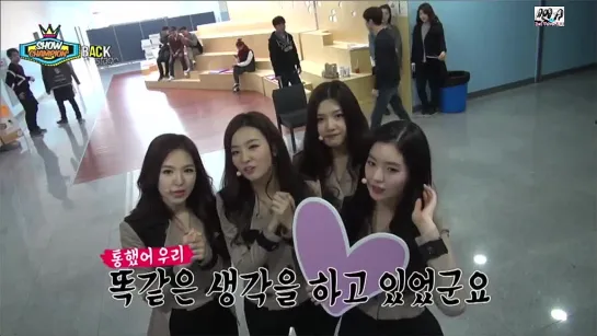 141029 Show Champion Backstage