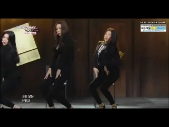 141010 Red Velvet - Be Natural @ Music Bank Comeback Stage