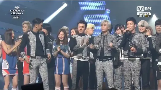 140911  Ending Stage @ Mnet M! Countdown