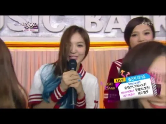 140801 Red Velvet 레드벨벳 @ Music Bank Interview