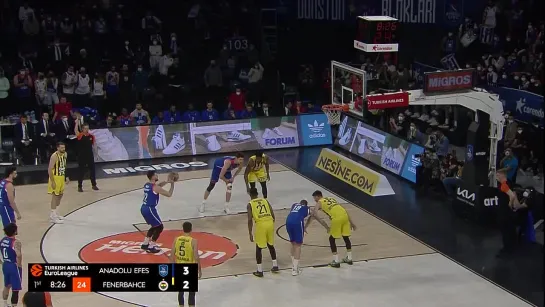 Anadolu Efes Istanbul - Fenerbahce Beko Istanbul 03.03.22