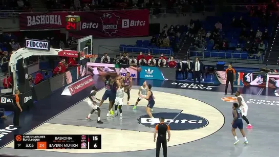 Baskonia Vitoria-Gasteiz - FC Bayern Munich 21.01.2022