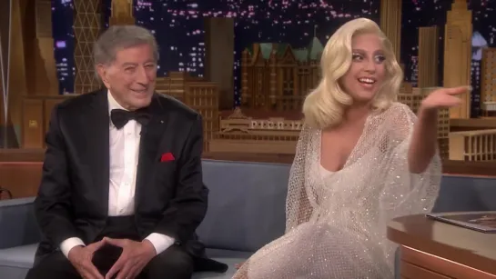 2014 // Lady Gaga & Tony Bennett > The Tonight Show (Gagavision.net)