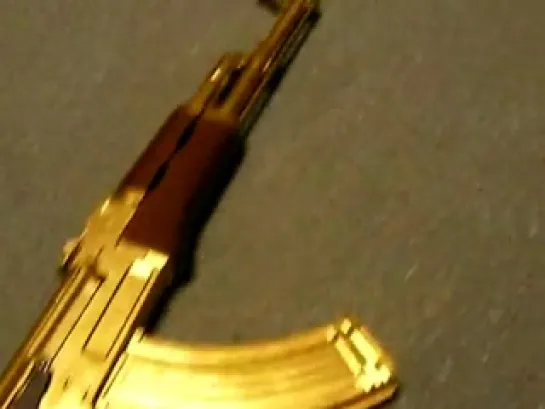 Golden AK 47