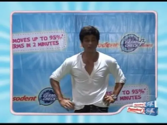 Shahrukh Khan-Making ad pepsodent