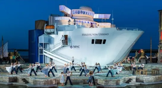 Иоганн Штраус, Ночь в Венеции / Strauß, Eine Nacht in Venedig. Seefestspiele Mörbisch 2015