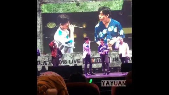 [FANCAM] [08.07.18] B.A.P LIMITED in Taipei: Ment