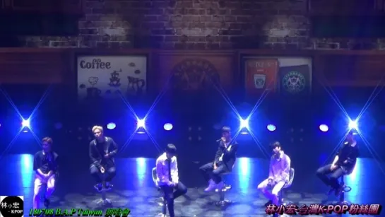 [FANCAM] [08.07.18] B.A.P LIMITED in Taipei: Coffee Shop