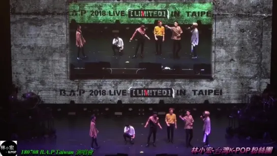 [FANCAM] [08.07.18] B.A.P LIMITED in Taipei: Ment