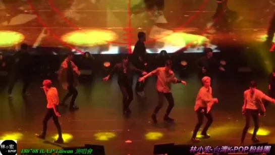 [FANCAM] [08.07.18] B.A.P LIMITED in Taipei: Skydive