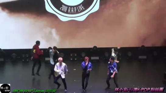 [FANCAM] [08.07.18] B.A.P LIMITED in Taipei: Feel So Good