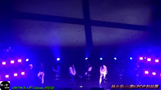 [FANCAM] [08.07.18] B.A.P LIMITED in Taipei: Rain Sound