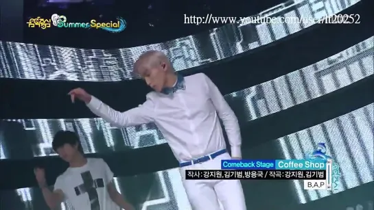 [MR Removed] [10.08.13] B.A.P - Coffee Shop (MuCore ComeBack Stage)