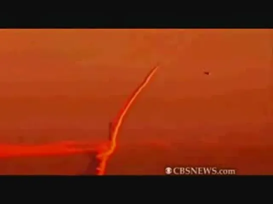 UFO Captured During California Missile Mystery Footage