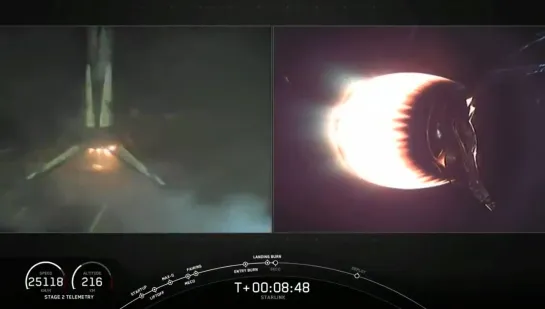 Falcon 9 B1049.5 lands on JRTI! Five landings for this booster. JRTI makes her first East Coast catch!