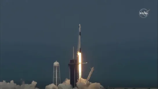 History is made as NASA_Astronauts launch from NASAKennedy for the first time in nine years