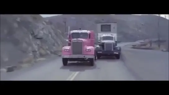 White WC-24 chases Kenworth 524