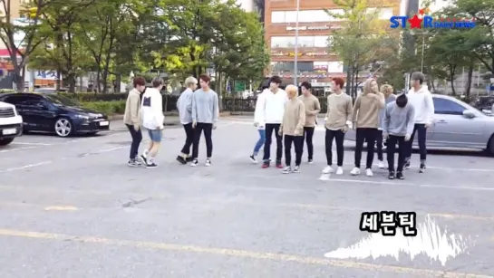 [FANCAM] [151002] Seventeen @ Music Bank